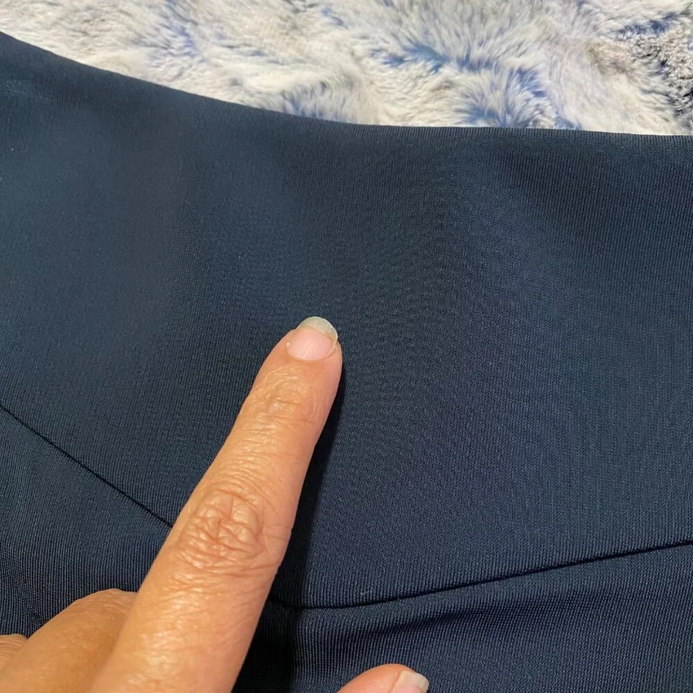 Casual Corner Women’s Skirt Medium Navy Blue Midi Stretch Career Officewear NWT - Picture 8 of 9